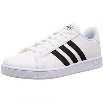 Adidas Scarpe Sportive Grand Court Bianco/Nero EU 30 1/2