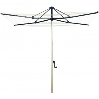 HillInd 115544 4‑Arm 60 m Supadry Rotary Hoist Dryer – Multicolour