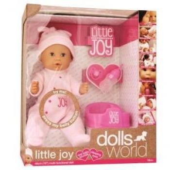 Idee+Spiel Dollsworld Super-Puppenset Little Joy Rosa