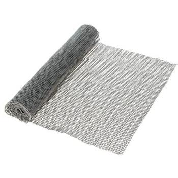 Tapis d'Évier Anti-Dérapant 30x150cm Gris