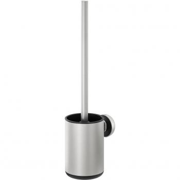 Porte‑brosse Cooper TIGER inox mural brossé argenté