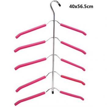 Estuche de Almacenaje para Ropa: Esponja Multi-Capa, Gancho de Soporte, Acero Inoxidable