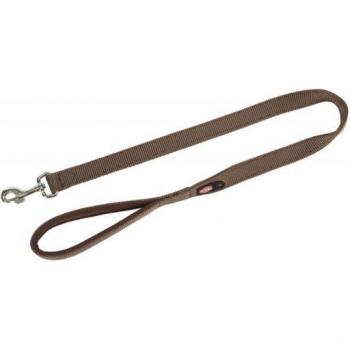 Trixie XS Premium Hundeleine, 1,20 m, 10 mm, in Haselnussfarbe