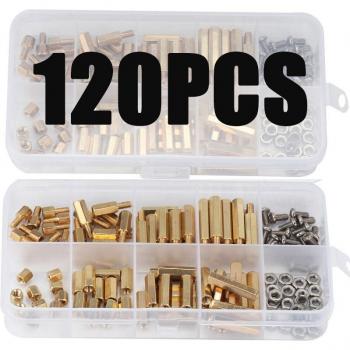120pcs M3 Hex Standoff Spacer for PCB Assembly