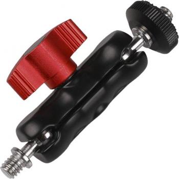 Versatile Ball Head Clamp for Monitors and LED Lights