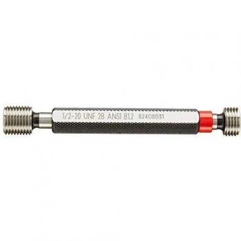 JBO Calibro Tampone di Limite Filettatura ANSI B1.1 Unf 1/4” x 28, D.6.35 mm Tol.2B