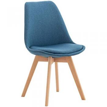 Silla Linares en Tela Azul