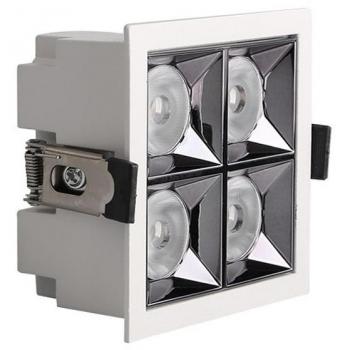 Foco LED BYTE Chip OSRAM 20W 24° UGR17 Blanco cálido