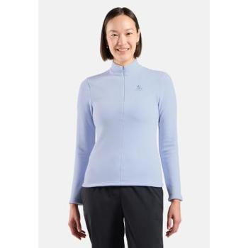 Odlo Sous-pull zippé Roy pour femme M couleur bleu