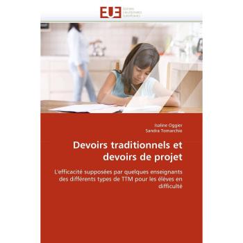 Devoirs traditionnels et devoirs de projet