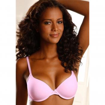Lascana Schalen‑BH „Ela – Perfect Basic“ – Damen, Rosa, 70 AA, Bügel in Microfaser