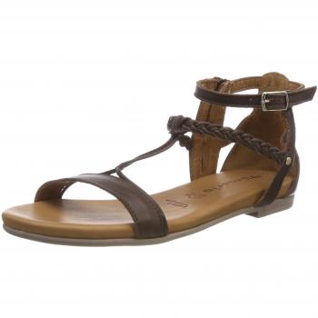Tamaris Damen Riemchensandalen 1-1-28043-22, Braun (Mocca Uni 354), 39 EU