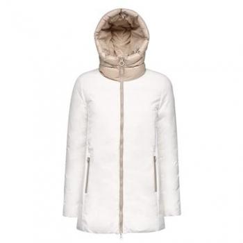 GEOX Spherica Damenmode Weiß/taubengrau Größe 40