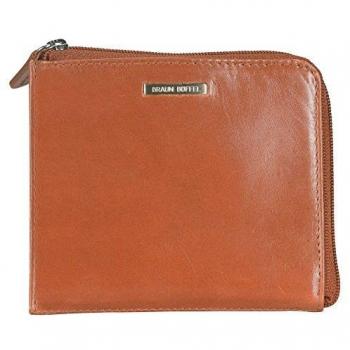 Clutch Herrenorganizer Braun‑Cognac, Büffel Design – Einheitsgröße