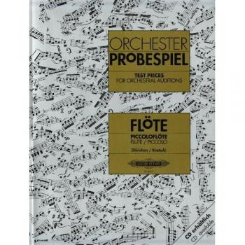 Orchesterprobespiel: Flöte / Piccoloflöte: Sammlung wichtiger Passagen aus der Opern