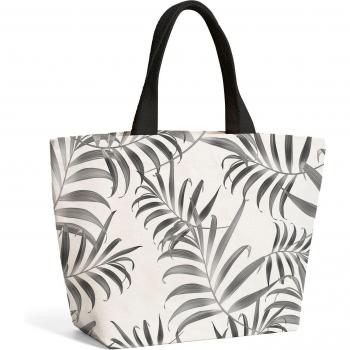 Hawaiian Palm Leaves Beach Tote Bag