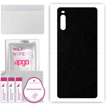 Matte Black Vinyl Shield for Sony Xperia L4 – Back Cover Skin