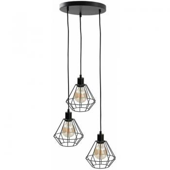 Cluster Nera Keter 453 – Lampada a sospensione 32 cm