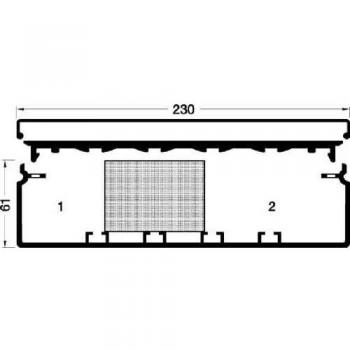 Tehalit LGR Installationskanal FB60230 – 2000 mm