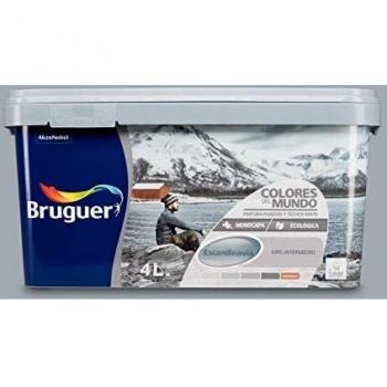 Bruguer Escandinavia 4 L Mittelgrau – Hochwertige Mittelgraue Farbe