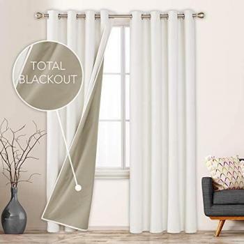 Deconovo Nursery Blackout Curtains