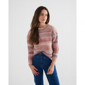 Mujer Silbon: Jersey a Rayas en Punto