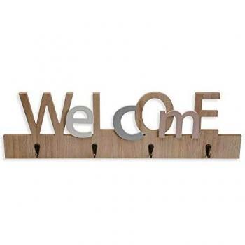 Versa 21360300 Gancio di Benvenuto in MDF e Legno