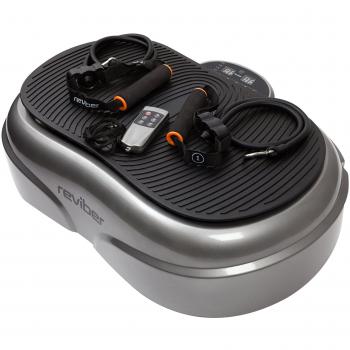 Reviber Fusion Vibration Platform with 5‑Year Warranty – Dark Charcoal