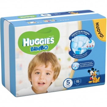 Huggies Baby Windelset Größe 5 (11–25 kg), 15 Stück