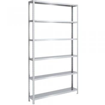 Scaffale a vite pesante zincato Eurokraft Pro