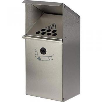 Wandascher Edelstahl 3,7 l abschließbar HxBxT 410 x 180 x 150 mm