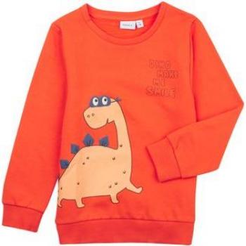 Sweat-shirt enfant Name it NMMTOMS SWEAT Orange 18 mois, 2 ans