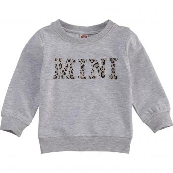 Sweat-shirt bébé col rond automne 0-3 ans