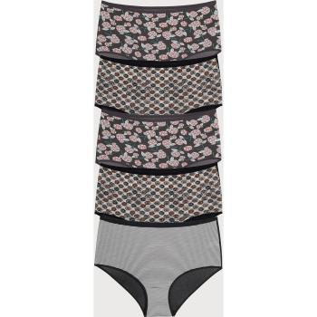 Culotte grandi donna 5 pz in cotone Lycra 5XL
