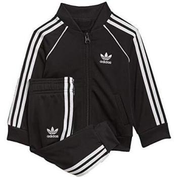 Tuta da ginnastica adidas GN8441 Tracksuit Unisex per bambini 0-24 Black/White 912M