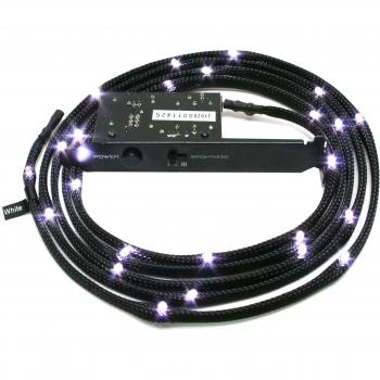 NZXT CB‑LED20‑WT 2m Nero con Led Bianco Sleeve