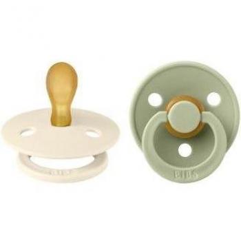 2 Chupetes BIBS Colour Simétrica 0-6m