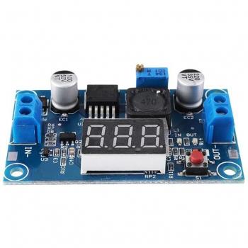 Unidad LM2596 con Control Visual de Voltaje