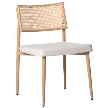 Ratiné Beige Chaise Yara