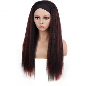 LISI HAIR Curly Headband Wig for Black Women