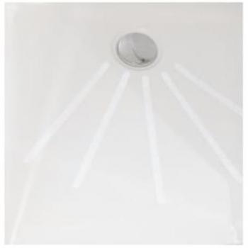 Bandelettes anti-glisse PMR PELLET x 12, usage baignoire/douche, blanc