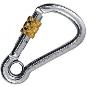 Kong Italy 100 mm Unisex Grey Harness – Screwed Eyelet + Carabiner