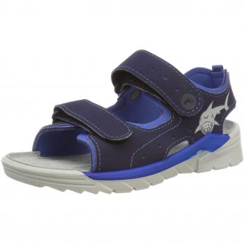 RICOSTA SURF Trekking Sandalen für Jungen, Weite: Mittel, waschbar, sport-sandale, profilsohle, nautic/azur, 30 EU / 11.5 Child UK