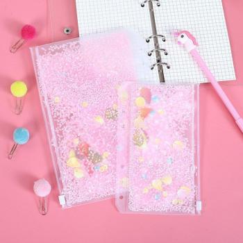 Diviseur index A5/A6 avec sac en PVC et fermeture à glissière