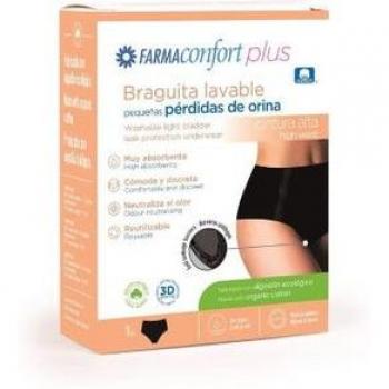 Cueca Alta con Protección Contra la Incontinencia – 1 unidad Farmaconfort