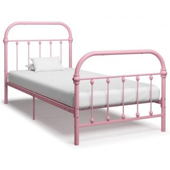 Ramo decorativo rosa, metallo, 90x200 cm – Vidaxl