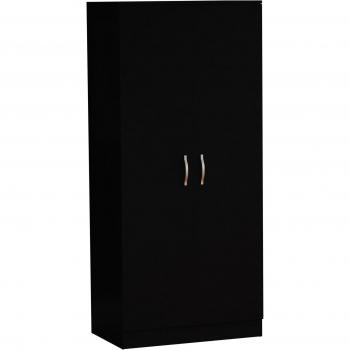Black Riano 2 Door Wardrobe