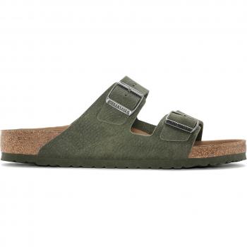 Birkenstock Arizona Sandali in microfibra Vegan Desert Dust Thyme Green EU 44