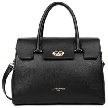 Lancaster Foulonne Milano Sleek Black Shoulder Bag