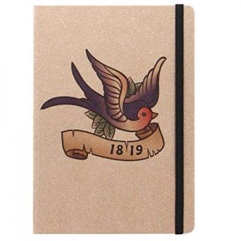 Letts Ink and Swallow Mid-Year Planner A5 June 2018